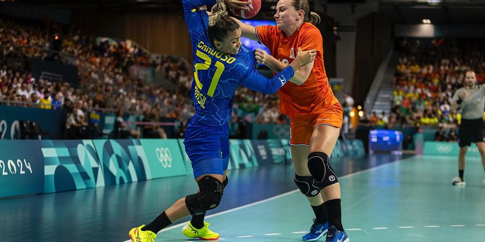 Handebol feminino: Brasil perde para Holanda e se complica em Paris